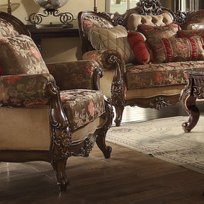 Artemis Dark Cherry Mohagany Chair / HD-C39 - Ornate Home