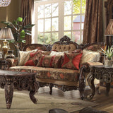 Artemis Dark Cherry Mohagany Sofa / HD-S39 - Ornate Home
