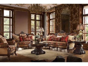 Artemis Dark Oak 3pc Living Room Set  / HD-39 - Ornate Home