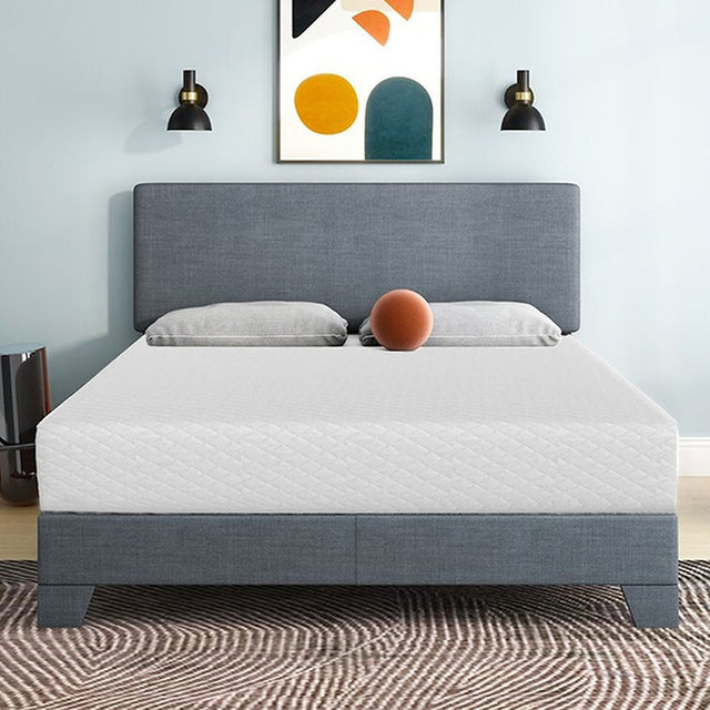 Artemisia White 10" Cal.King Plush Memory Foam Mattress - Ornate Home