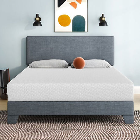 Artemisia White 10" E.King Memory Foam Mattress - Ornate Home