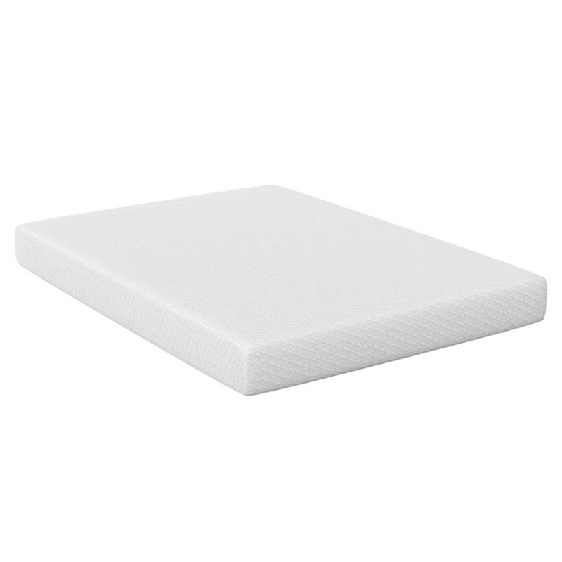 Artemisia White 10" Full Memory Foam Mattress - Ornate Home