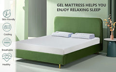Artemisia White 12" Queen Memory Foam Mattress - Ornate Home