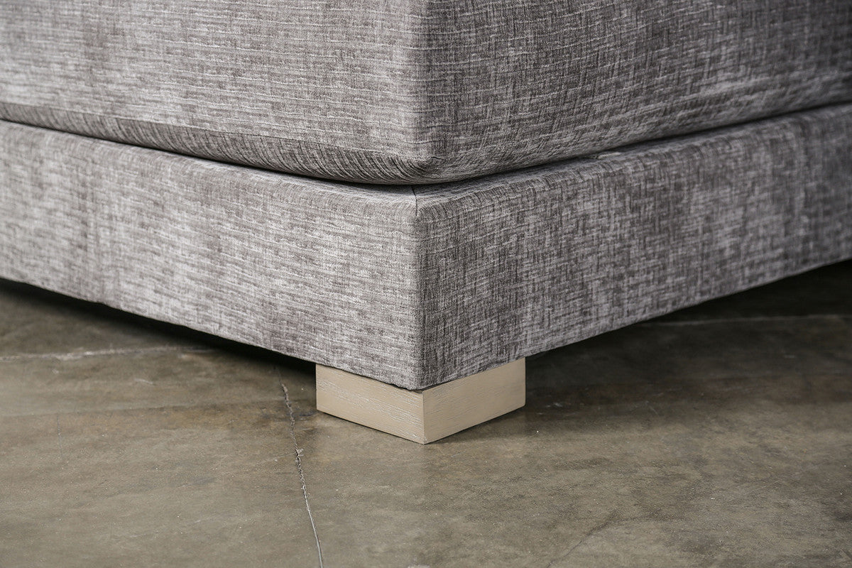 Artesia Charcoal Gray Sectional - Ornate Home