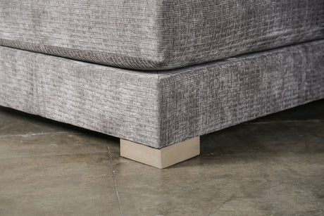 Artesia Charcoal Gray Sectional - Ornate Home