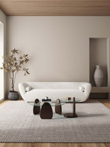 Artesia Coffee Table and End Table in Dark Walnut (set of 2) - Ornate Home