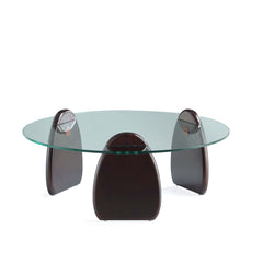 Artesia Coffee Table and End Table in Dark Walnut (set of 2) - Ornate Home