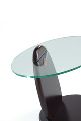 Artesia End Table in Dark Walnut - Ornate Home