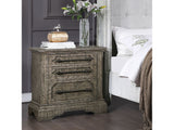 Artesia Salvaged Natural Nightstand - Ornate Home