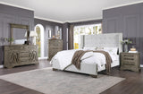 Artesia Tan Queen Bed - Ornate Home