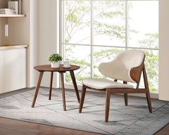 Arth Walnut Side Table - Ornate Home