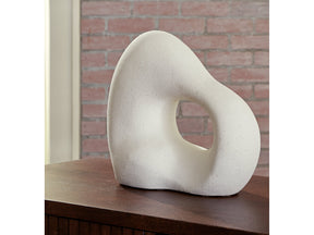 Arthrow Off White Sculpture (11"H) (Online Special Price) - Ornate Home
