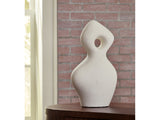 Arthrow Off White Sculpture (14.75"H) (Online Special Price) - Ornate Home