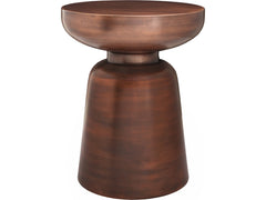Arthur Antique Copper Accent Table - Ornate Home