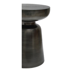 Arthur Antique Nickel Accent Table - Ornate Home