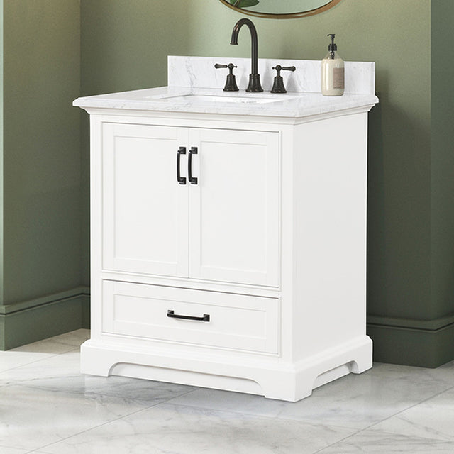 Arthur White 30" Bathroom Vanity - Ornate Home