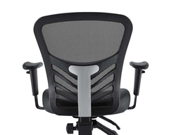 Articulate Black Vinyl Office Chair - Ornate Home