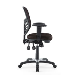 Articulate Brown Mesh Office Chair - Ornate Home