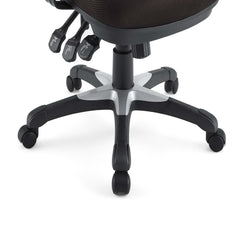 Articulate Brown Mesh Office Chair - Ornate Home