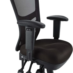 Articulate Brown Mesh Office Chair - Ornate Home