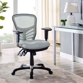 Articulate Gray Mesh Office Chair - Ornate Home