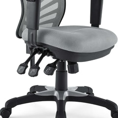 Articulate Gray Mesh Office Chair - Ornate Home
