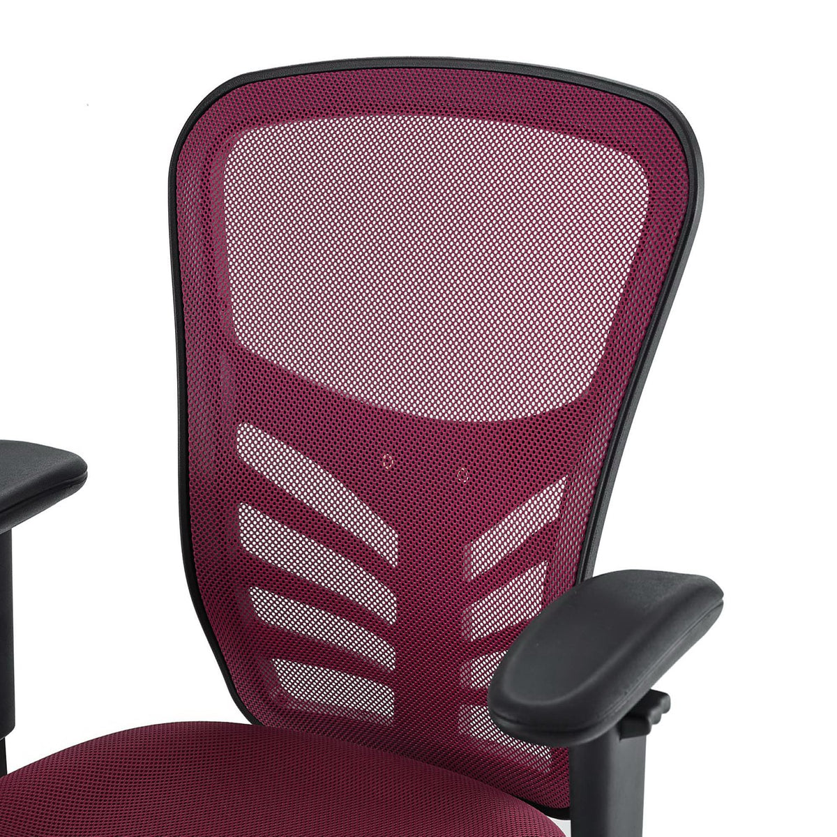 Articulate Red Mesh Office Chair - Ornate Home