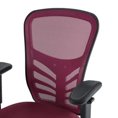 Articulate Red Mesh Office Chair - Ornate Home
