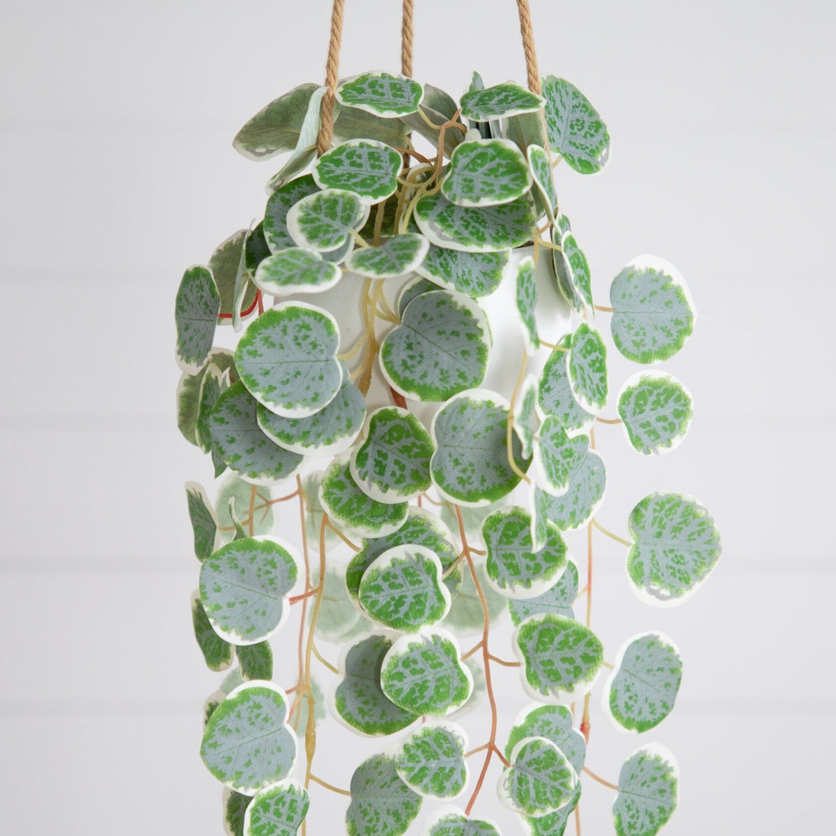Artificial Wandering Jew & String of Hearts Hanging Plant - Set of 2 - Ornate Home