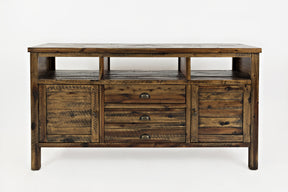 Artisan's Craft Dakota Oak 60 Media Console - Ornate Home