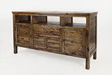 Artisan's Craft Dakota Oak 60 Media Console - Ornate Home