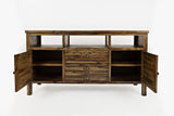 Artisan's Craft Dakota Oak 60 Media Console - Ornate Home