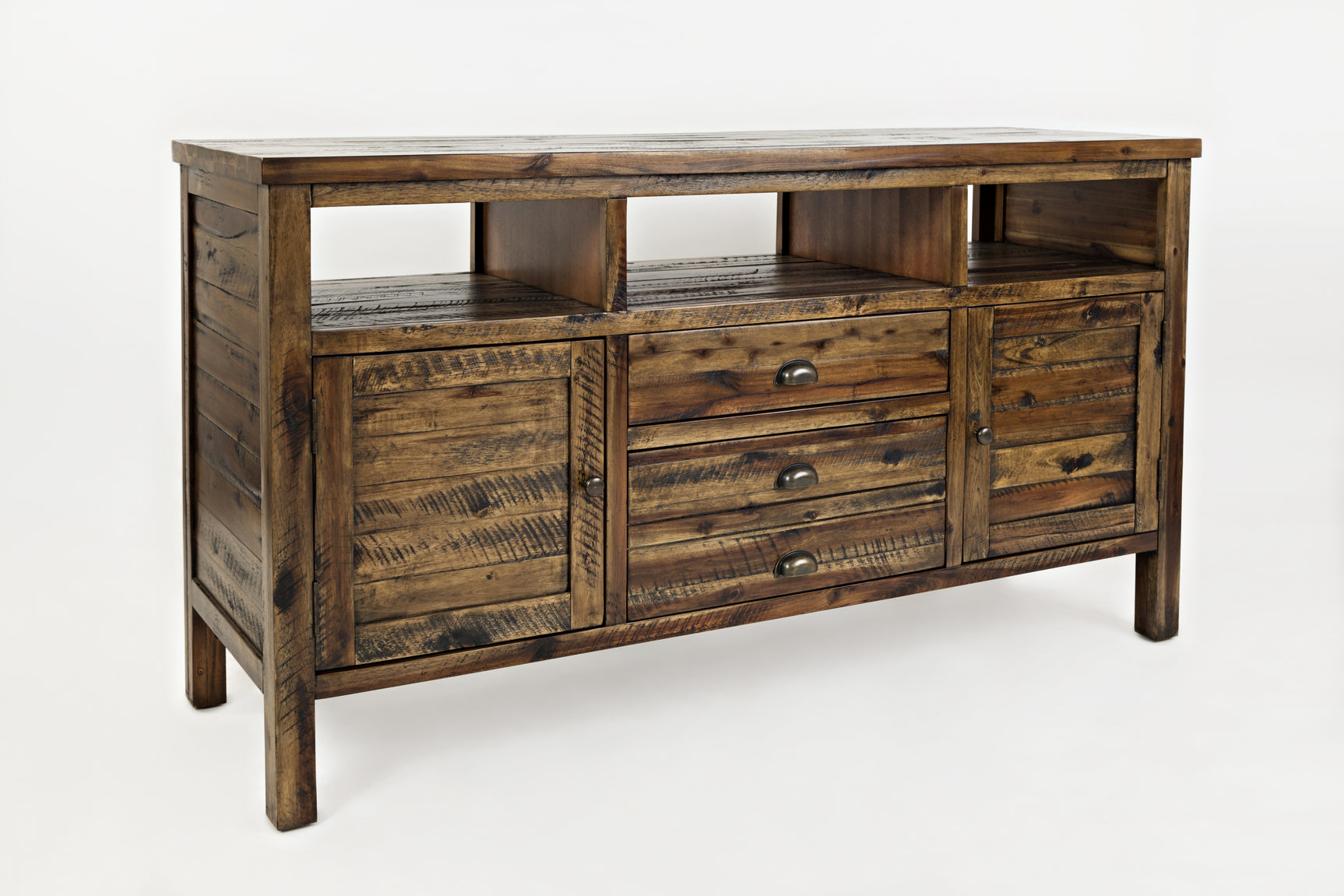 Artisan's Craft Dakota Oak 60 Media Console - Ornate Home