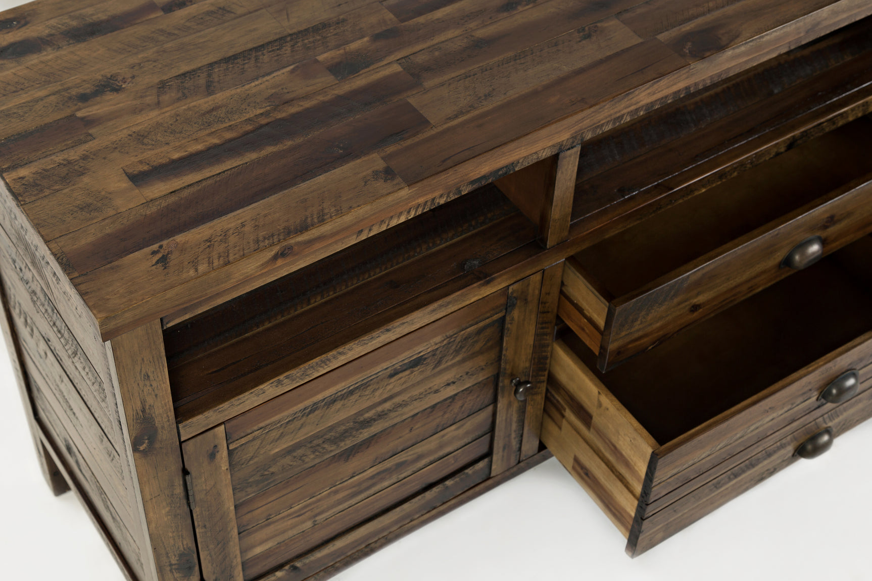 Artisan's Craft Dakota Oak 70 Media Console - Ornate Home