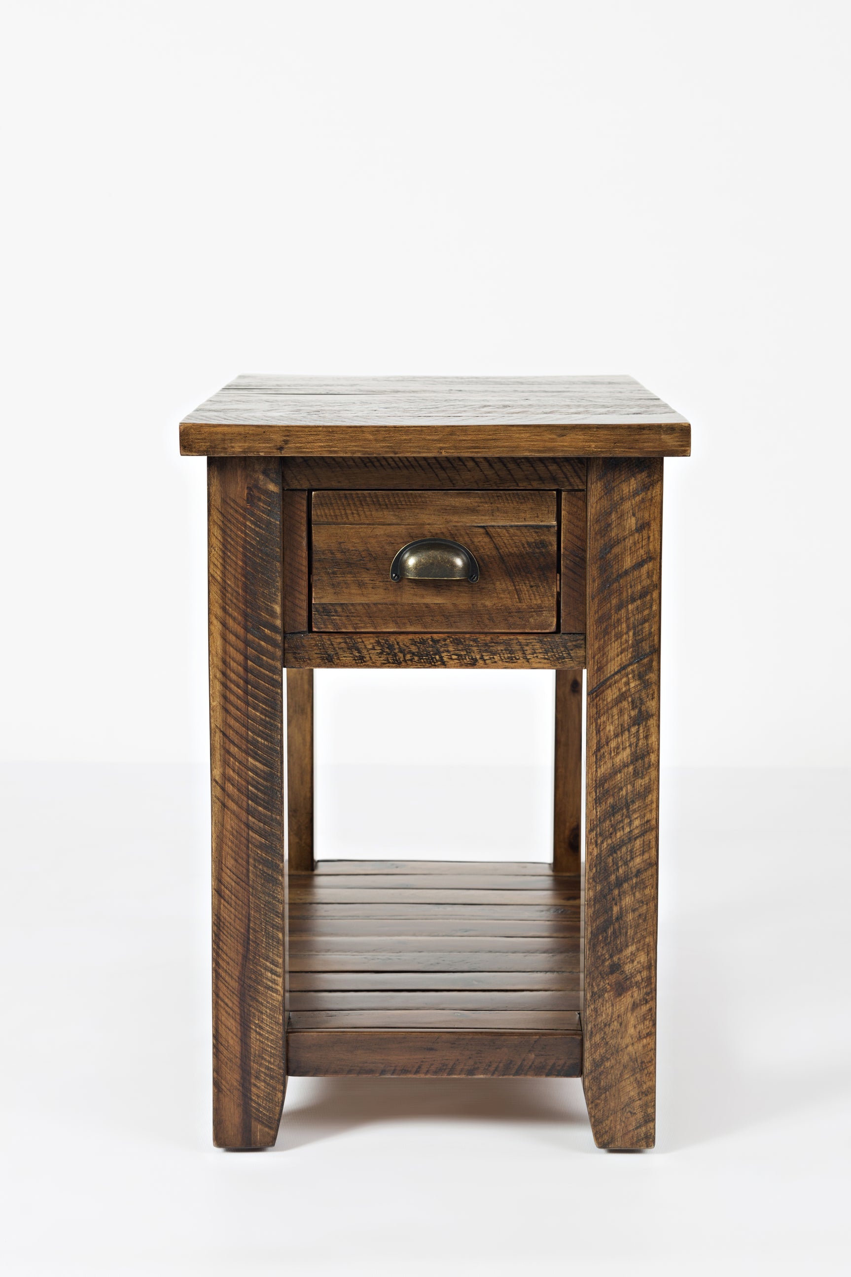 Artisan's Craft Dakota Oak Chairside Table - Ornate Home