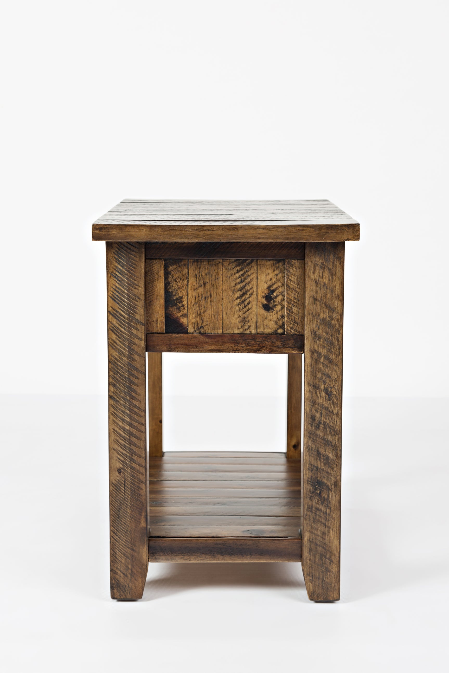 Artisan's Craft Dakota Oak Chairside Table - Ornate Home