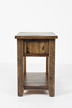 Artisan's Craft Dakota Oak Chairside Table - Ornate Home