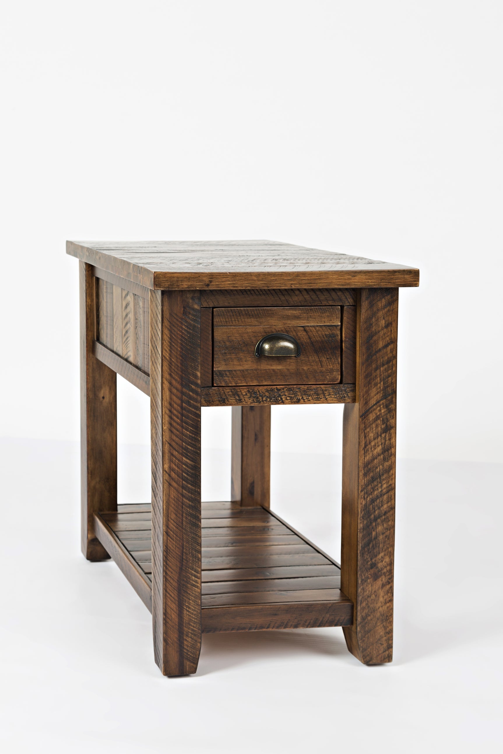Artisan's Craft Dakota Oak Chairside Table - Ornate Home