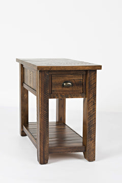 Artisan's Craft Dakota Oak Chairside Table - Ornate Home