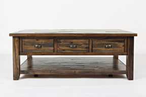 Artisan's Craft Dakota Oak Cocktail Table - Ornate Home