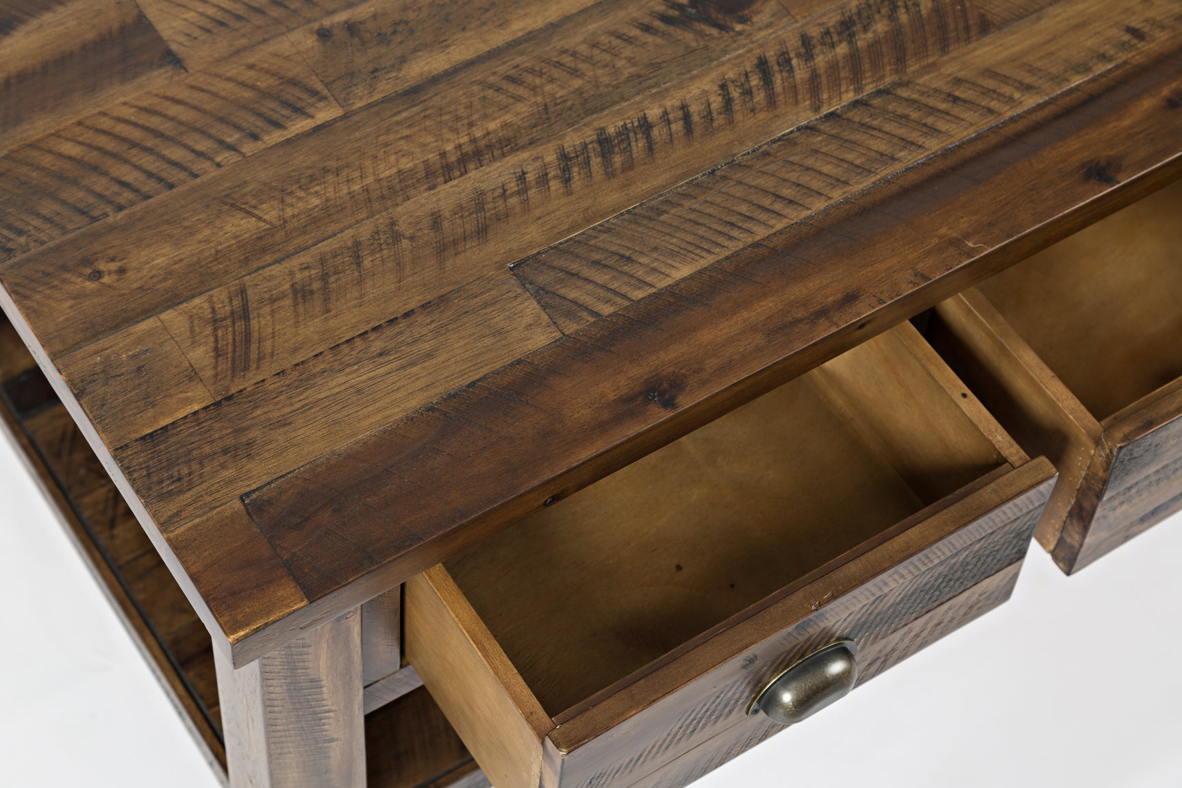 Artisan's Craft Dakota Oak Cocktail Table - Ornate Home