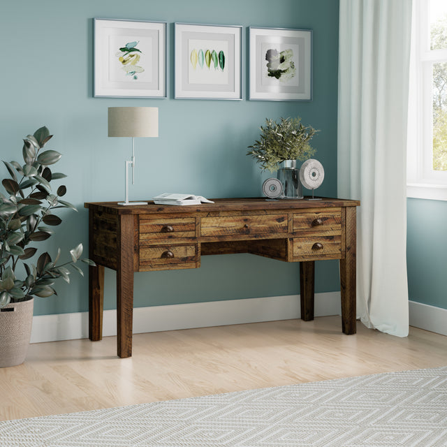 Artisan's Craft Dakota Oak Desk - Ornate Home