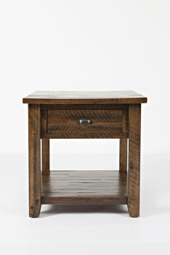 Artisan's Craft Dakota Oak End Table - Ornate Home