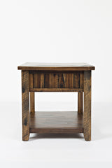Artisan's Craft Dakota Oak End Table - Ornate Home