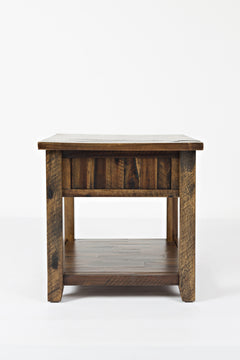 Artisan's Craft Dakota Oak End Table - Ornate Home