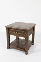 Artisan's Craft Dakota Oak End Table - Ornate Home