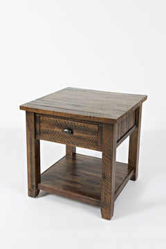 Artisan's Craft Dakota Oak End Table - Ornate Home
