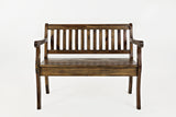 Artisan's Craft Dakota Oak Storage Bench - Ornate Home