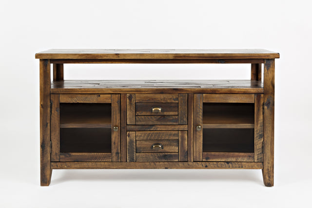 Artisan's Craft Dakota Oak Storage Console - Ornate Home