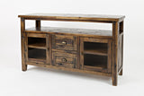 Artisan's Craft Dakota Oak Storage Console - Ornate Home
